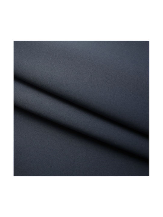 vidaXL Curtain Blackout with Pencil Pleat Black 140x225cm