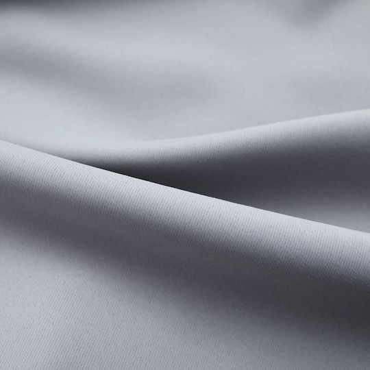 vidaXL Set Vorhänge mit Bleistiftfalten Gray 140x225cm