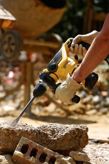 Stanley Impact Demolition Hammer Electric 1250W with Chuck SDS Plus FME1250K