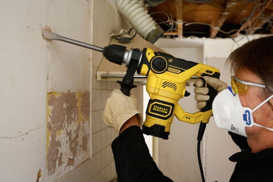 Stanley Impact Demolition Hammer Electric 1250W with Chuck SDS Plus FME1250K