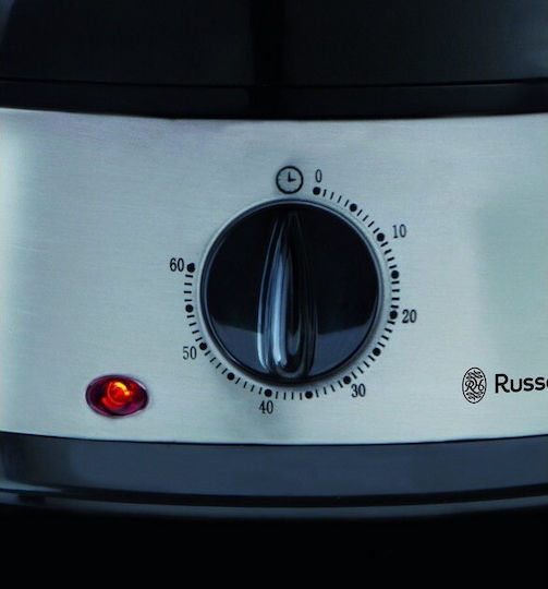 Russell Hobbs Cook At Home Ατμομάγειρας με 3 Επίπεδα Μαγειρέματος 9lt
