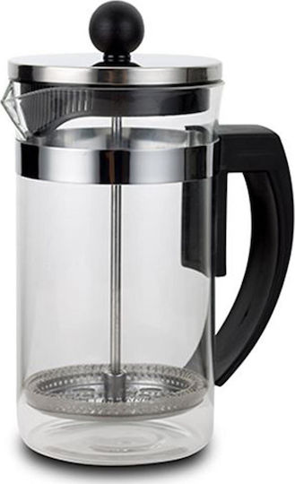 Nava Acer Inox French Press Coffee Maker Black 350ml