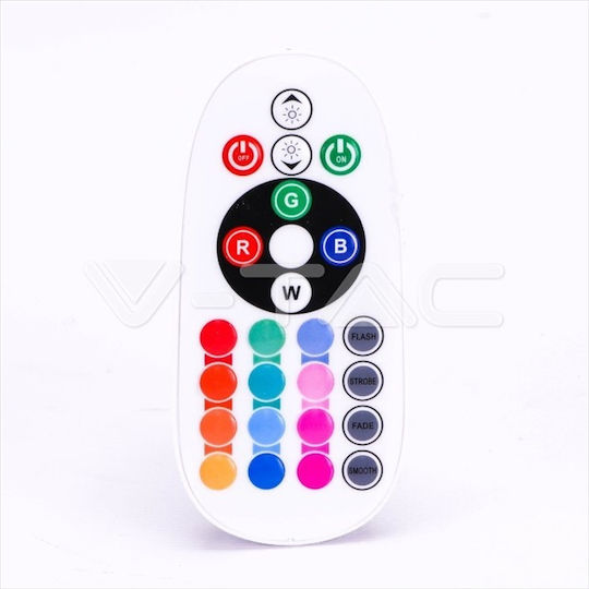 V-TAC Smart Bulb VT-2214 LED 3.5W for Socket E14 and Shape C35 RGBW 320lm Dimmable
