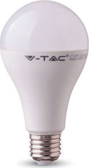 V-TAC VT-298 LED Bulb 18W for Socket E27 and Shape A80 Natural White 2000lm