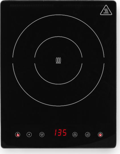 Hendi Electric Cooktop Inductive 2kW 29.3x37.3x5.6cm