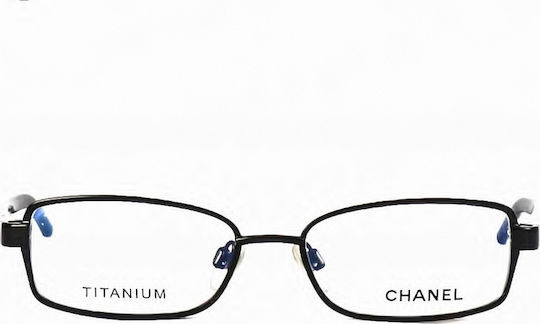 Chanel Metal Eyeglass Frame Black 2143-T 101
