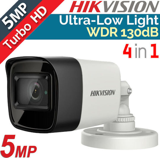 Hikvision DS-2CE16H8T-ITF CCTV Überwachungskamera Full HD+ 5MP Wasserdicht mit Objektiv 2.8mm
