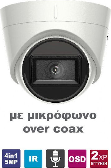 Hikvision DS-2CE78D0T-IT3FS CCTV Surveillance Camera Full HD 1080p Waterproof with Microphone and Lens 2.8mm