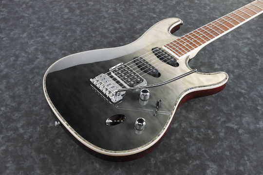 Ibanez SA360NQM Електрическа Китара Stratocaster с HSS Конфигурация на Пикапите Черно