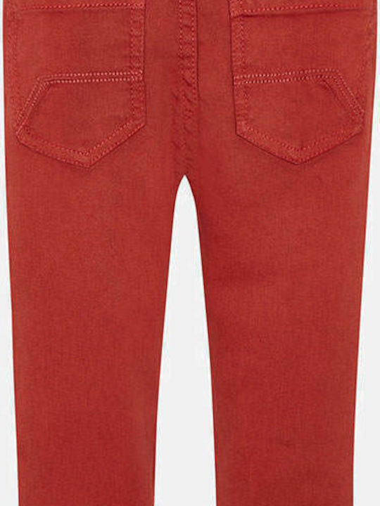 Mayoral Boys Fabric Trouser Red