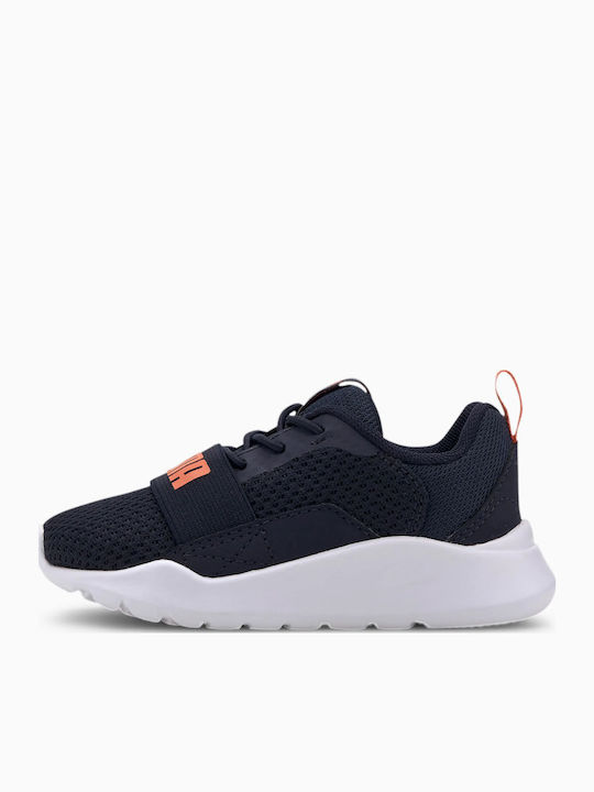 PUMA Wired AC Babies Inf Running Navy Blue