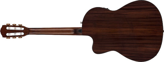 Fender Semi-acustic Chitară CN-140SCE Chitare acustice cu decupaj Natural