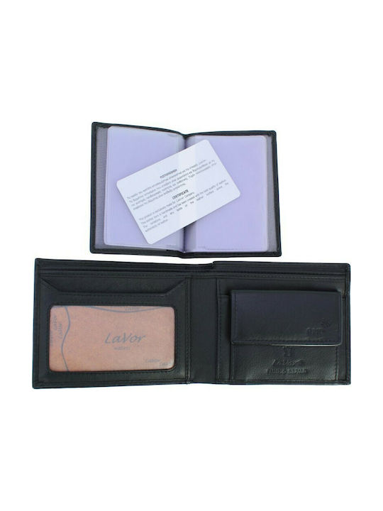 Lavor Men's Leather Wallet Black