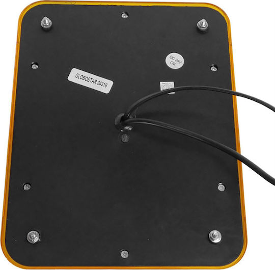 GloboStar Car Beacon LED 10 - 30V 23cm with Orange Lighting