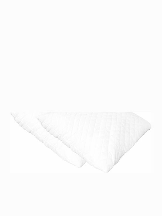vidaXL Μαξιλάρι Ύπνου Memory Foam 80x80x14cm 2τμχ