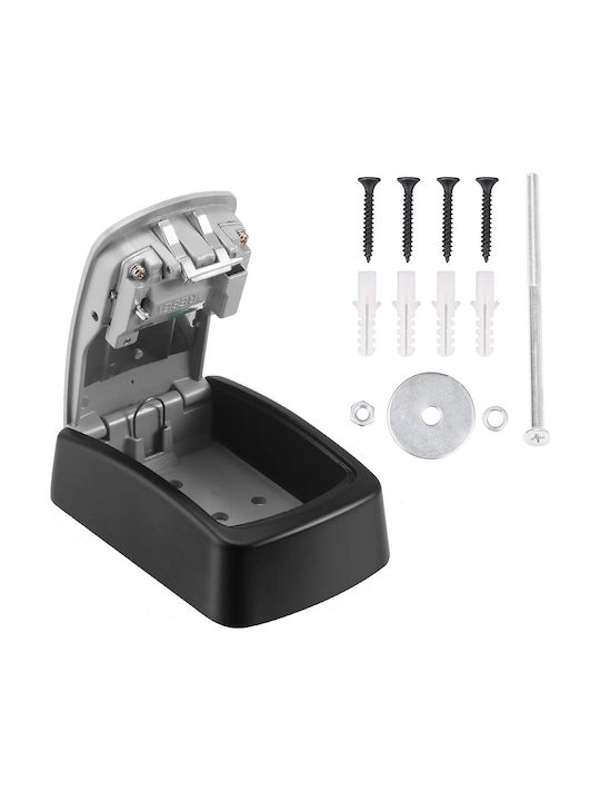 Master Lock Wall-mounted Combination Key Holder Metallic with Combination Dial 8.5x3.5x11.5cm