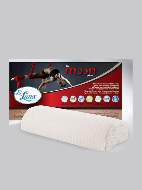 La Luna Moon Kopfkissen Schlaf Memory-Schaum Anatomisch 18x42x10cm