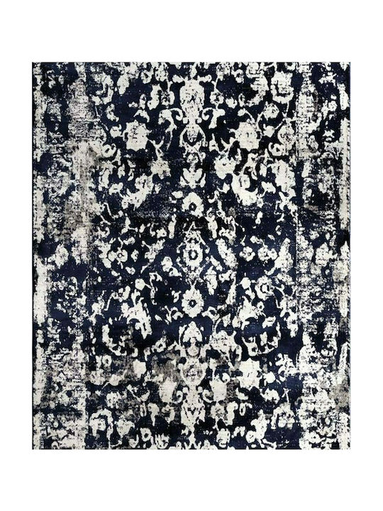 Guy Laroche Ziegler Σετ Μοντέρνα Χαλιά Κρεβατοκάμαρας Blue Black 1169090218017 3τμχ