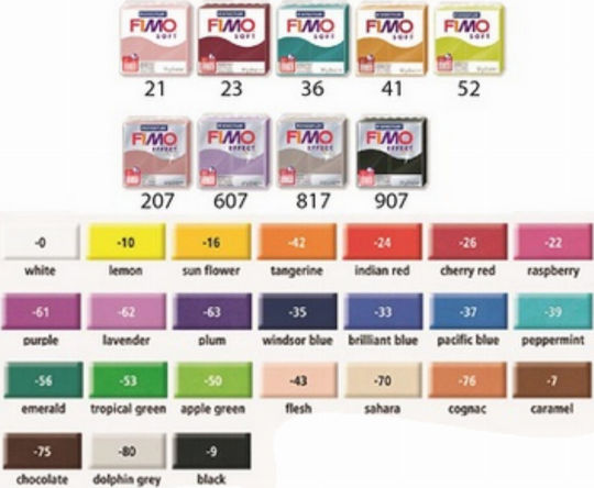 Staedtler Fimo Soft Polymeric Modelling Clay Green 57gr