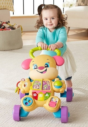 Fisher Price Dog Animal for 6+ Months Pink