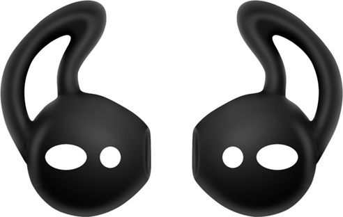 FoneFX Σετ Θήκη & Anti-Lost Strap σε Μαύρο χρώμα για Apple AirPods