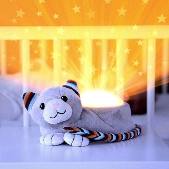 Zazu Sleep Toy Kiki Γατούλα Projector made of Fabric with White Noise and Cry Sensor for 0++ Months