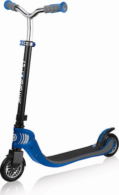 Globber Kinderroller Klappbar Foldable Flow 125 2-Rad für 6+ Jahre Blau