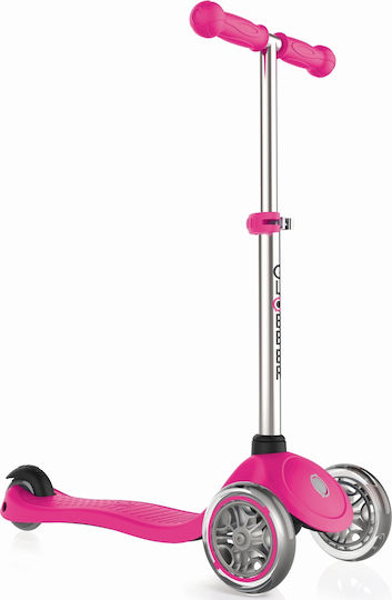 Globber Kids Scooter Primo 3-Wheel for 3+ Years Neon Pink