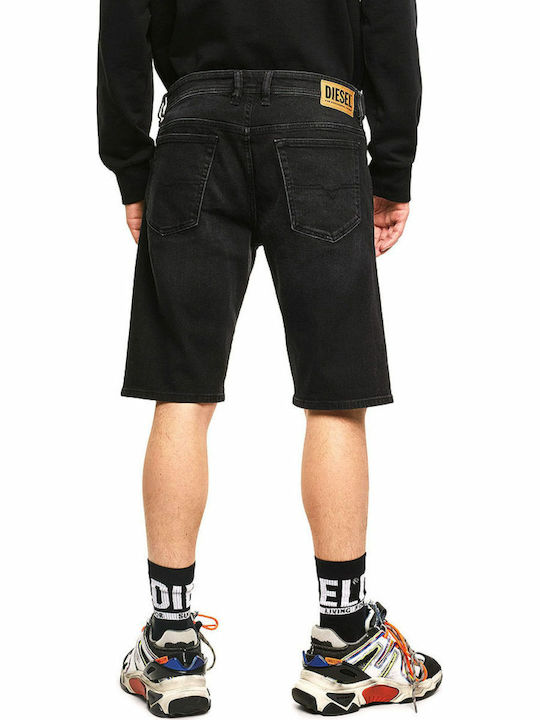 Diesel Thoshort Herrenshorts Jeans Schwarz