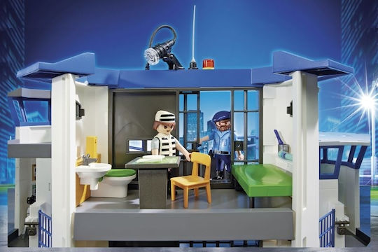 Playmobil City Action Police Headquarters with Prison for 4-10 years old