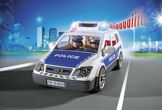 Playmobil City Action Squad Car with Lights and Sound for 4-10 years old