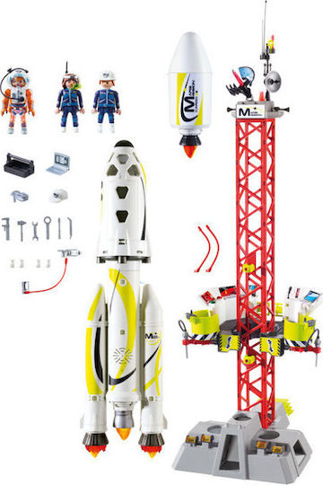 Playmobil Space Mars Rocket with Launch Pad για 6 ετών