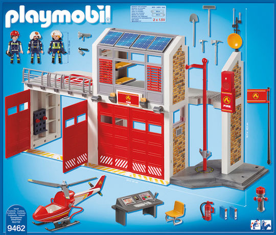 Playmobil Stadt Aktion Great Fire Station für 4+ Jahre Jahre