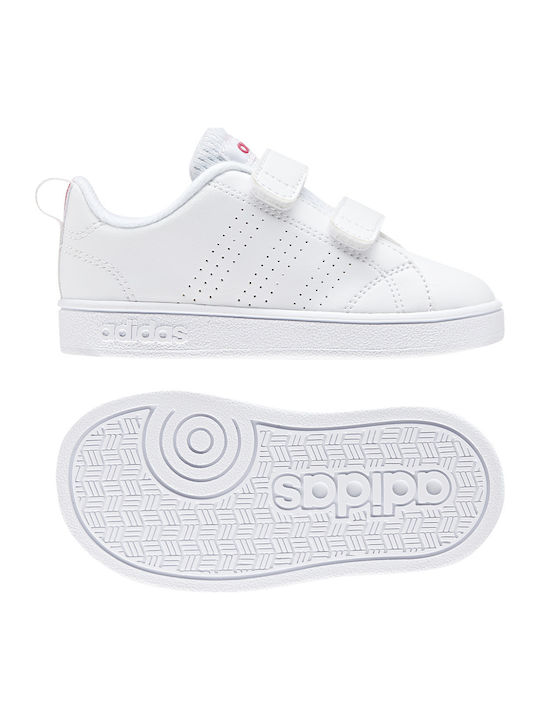 Vorteil Kinder Sneakers mit Klettverschluss Cloud White / Super Pink
