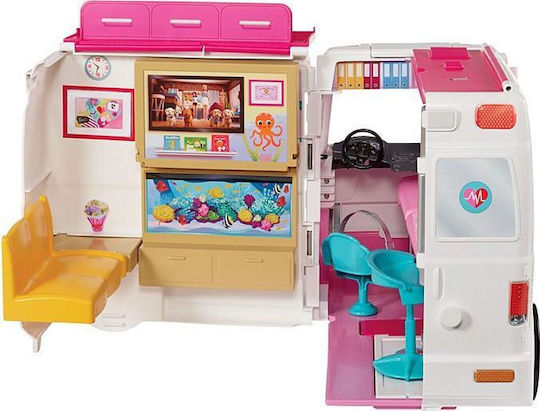 Barbie Mobile Clinic - Ambulance Doll Vehicle for 3+ years+ Years
