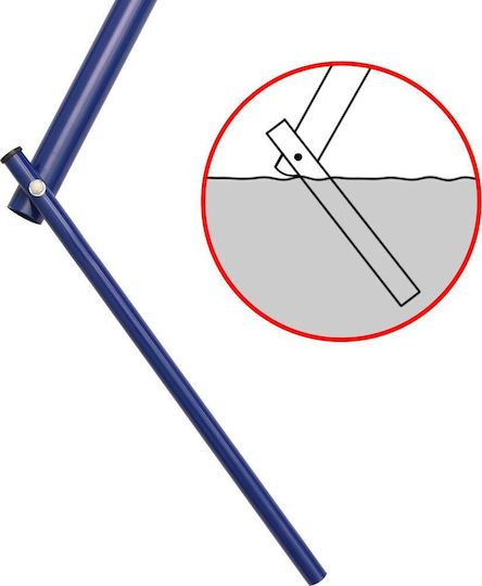vidaXL Leagăn Dublu Pentru Utilizare Profesională Metalic 324x155x182cm Pentru 3+ Ani