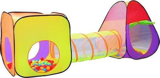 Children's Play Tent Tunnel Multicolour For Age 3 And Up