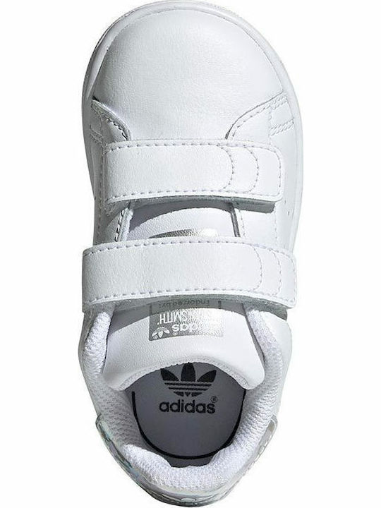 Stan Smith STAN SMITH CF I Kids Sneakers with Scratch Cloud White / Core Black
