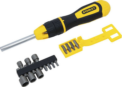 Stanley Screwdriver Ratchet with 20 Interchangeable Tips