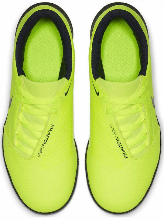 Phantom Venom Club TF Kids Turf Soccer Shoes Yellow