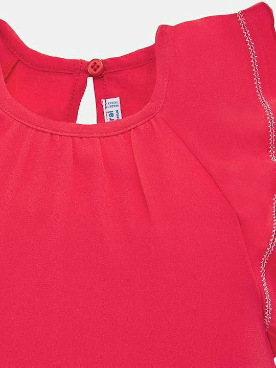 Mayoral Kids Blouse Sleeveless Red