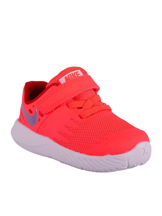 Star Runner Star Runner TD Kids Sports Shoes Running with Hoop & Loop Closure Red