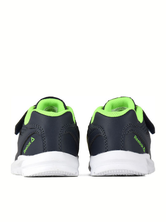 Rush Runner Αθλητικά Παιδικά Παπούτσια Running με Σκρατς Μαύρα