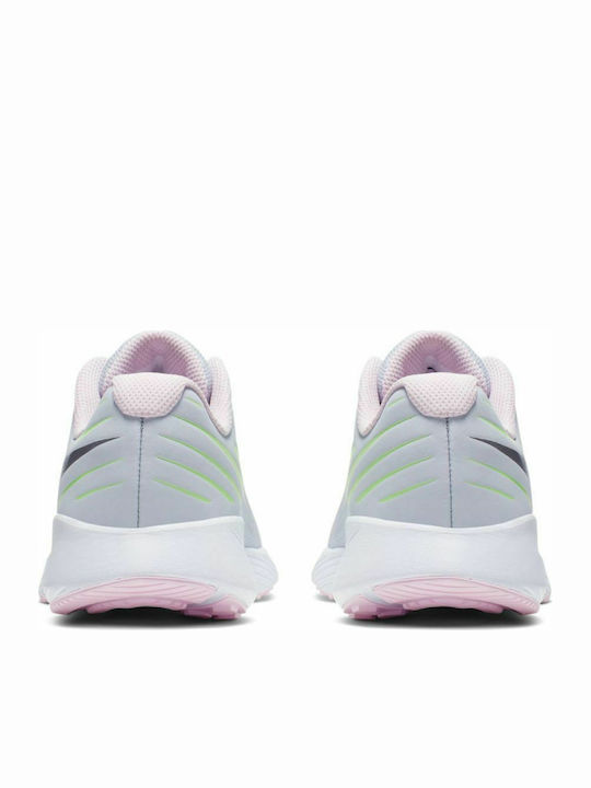 Star Runner GS Kids Sports Shoes Running with Laces White