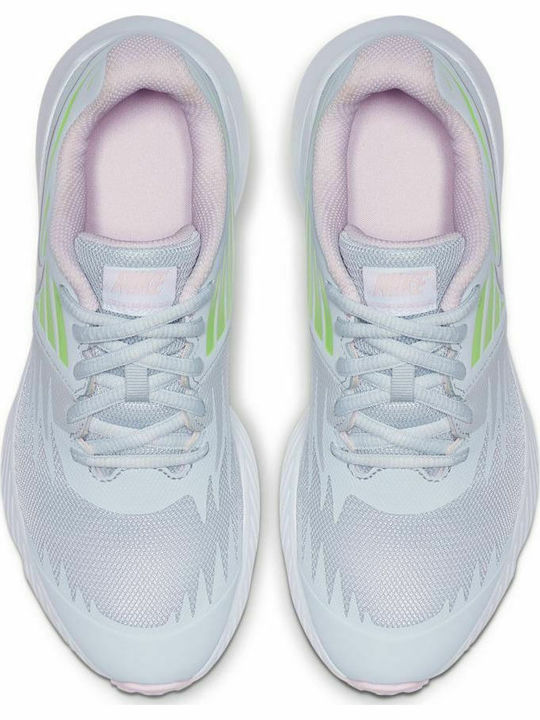 Star Runner GS Kids Sports Shoes Running with Laces White