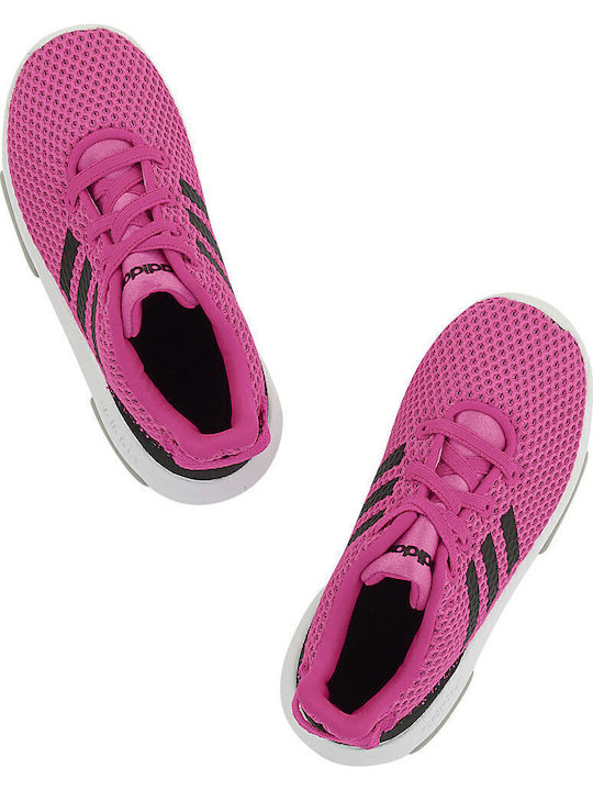 Neov Racer Kids Sports Shoes Running with Laces Fuchsia