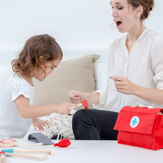 Plan Toys Kids Medical Set Made of Wood for Ages 3 and Up