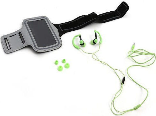 Platinet PM1070 In-ear Handsfree Headphones with Connector 3.5mm Green