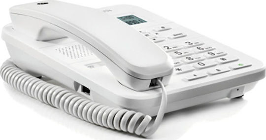 Motorola CT202 Ενσύρματο Τηλέφωνο Γραφείου Λευκό
