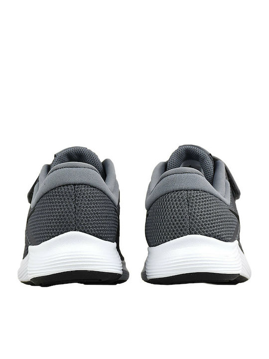 Revolution Revolution 4 PSV Kids Sports Shoes Running with Hoop & Loop Closure Gray